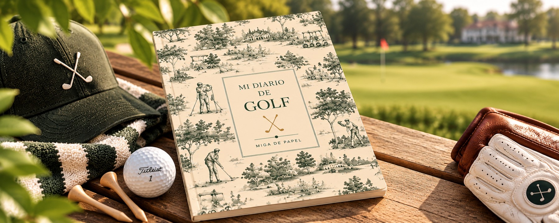 Diario de Golf — Portada · tapa blanda